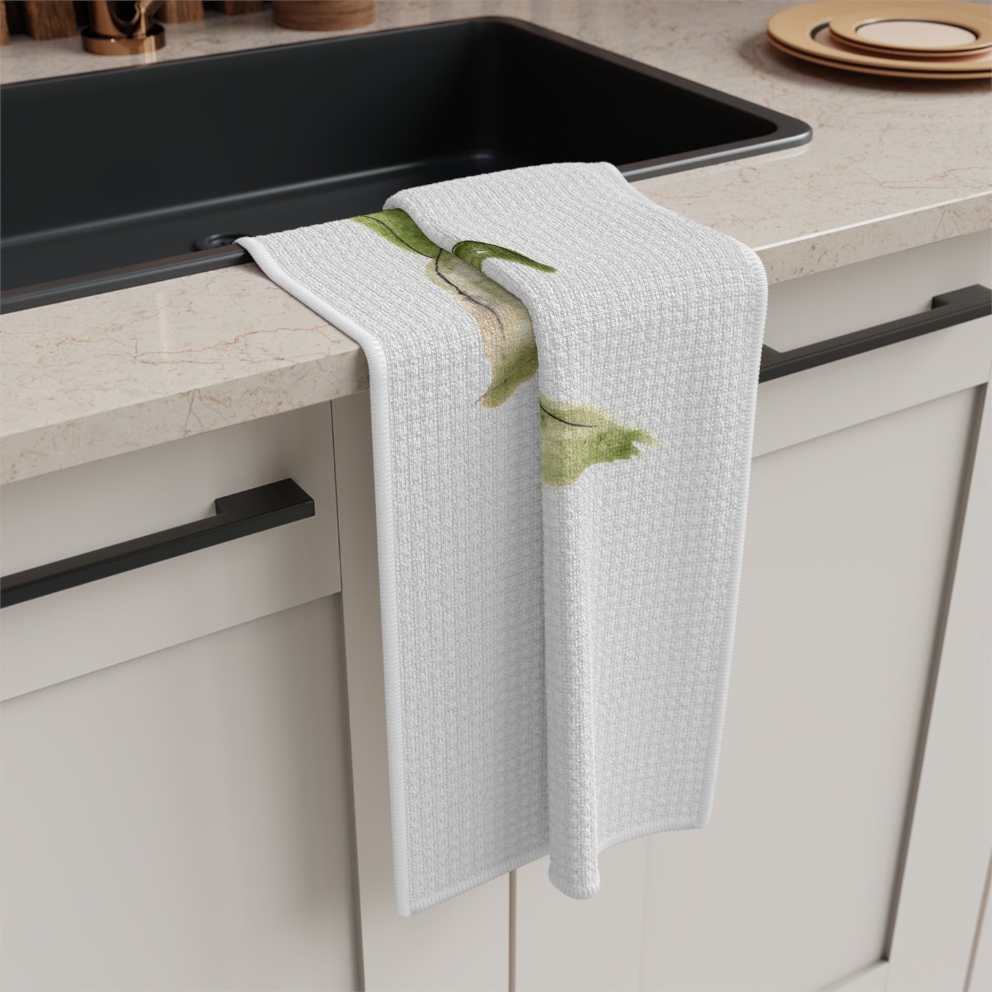 Basil Microfiber Tea Towel