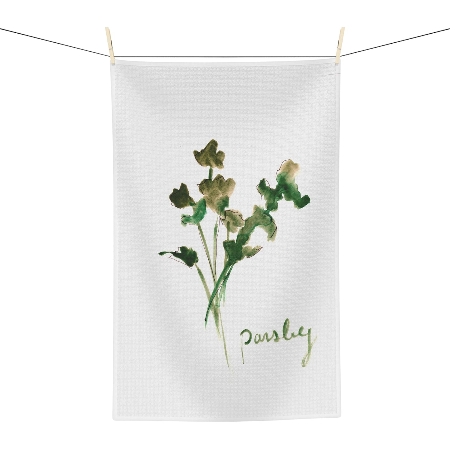 Parsley Microfiber Tea Towel
