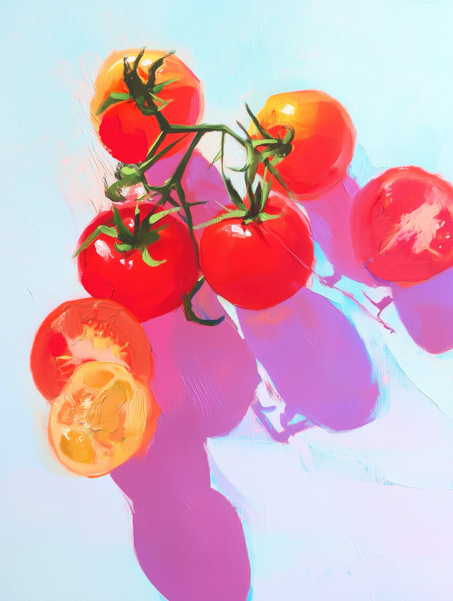 Tomato Study Art Print