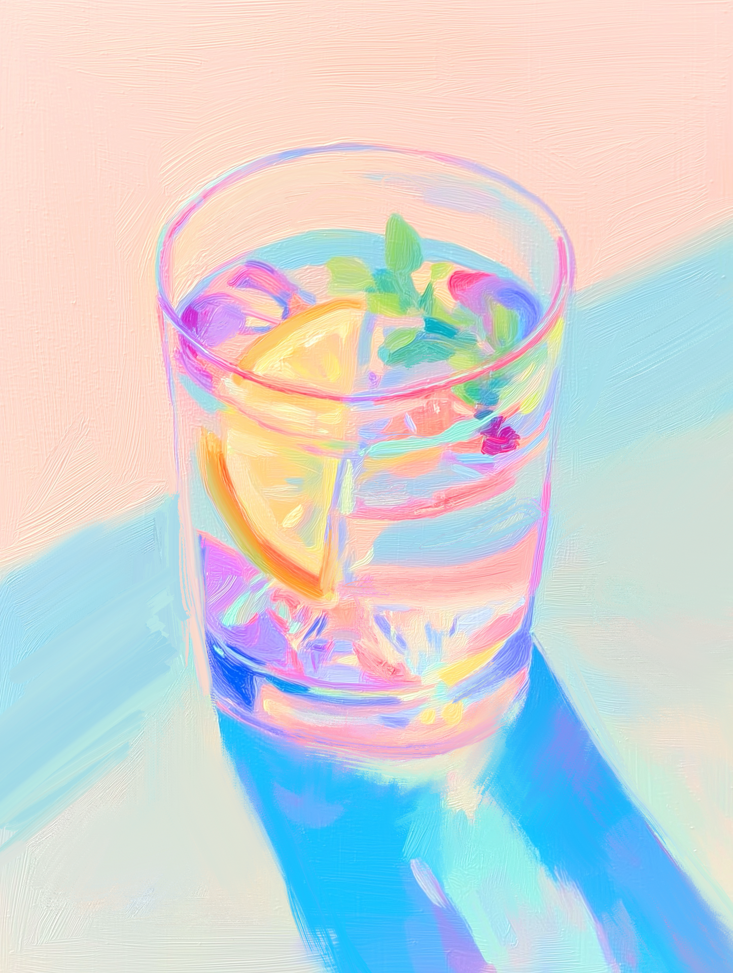 Mocktail - Original Painting Mai Autumn