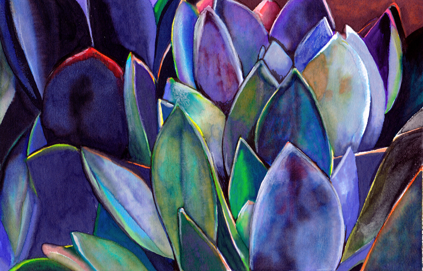 Agave Art Print