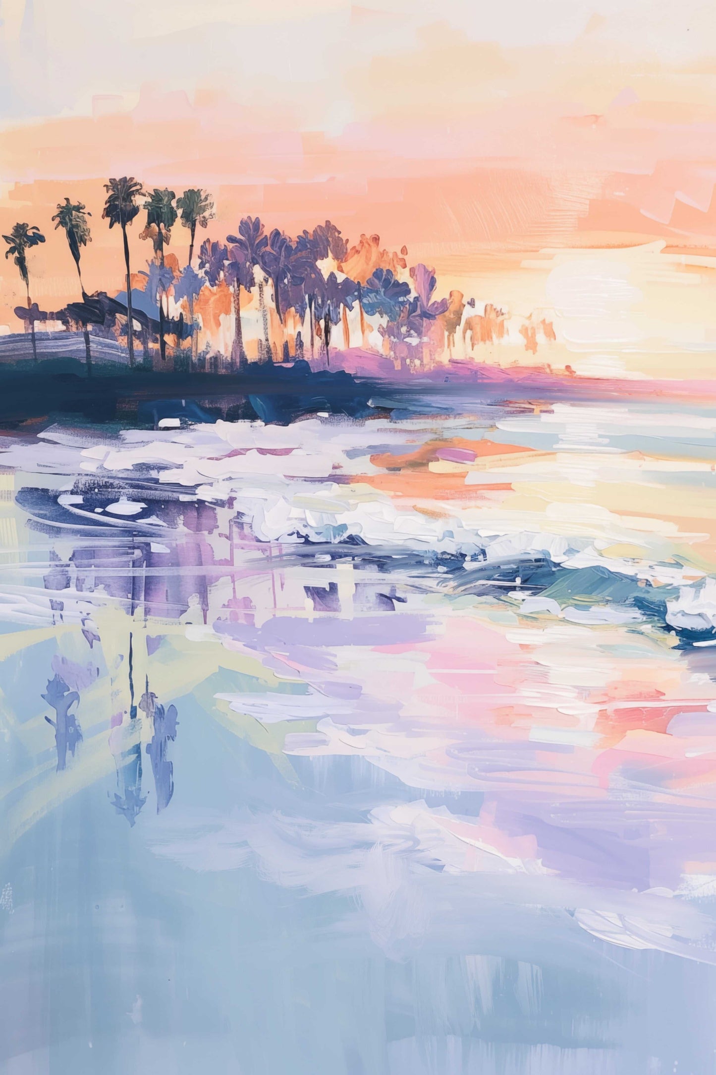 Coastline – Original Oil Painting Mai Autumn