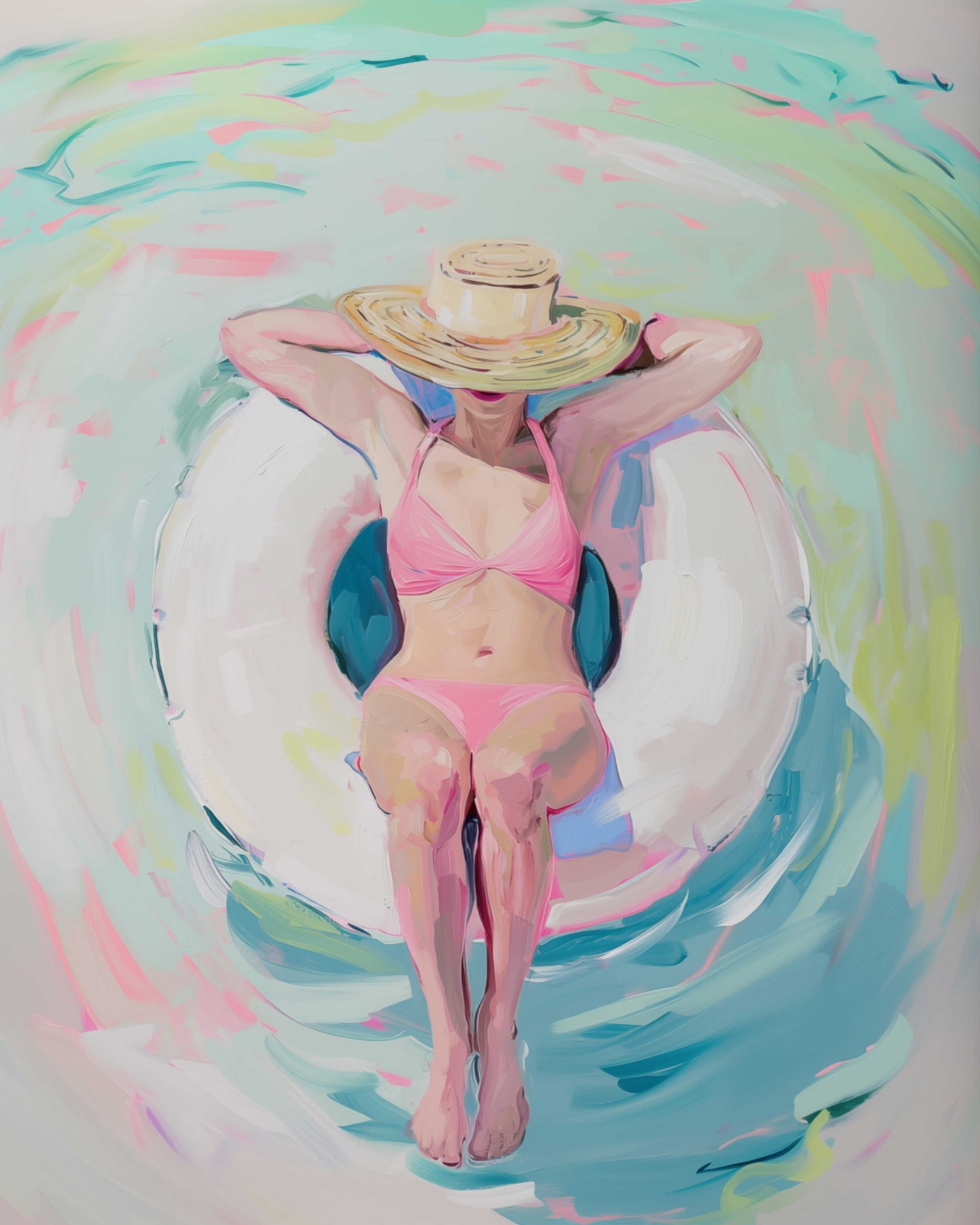 Lazy River Art Print on Canon Pro Luster Paper and cotton canvas options