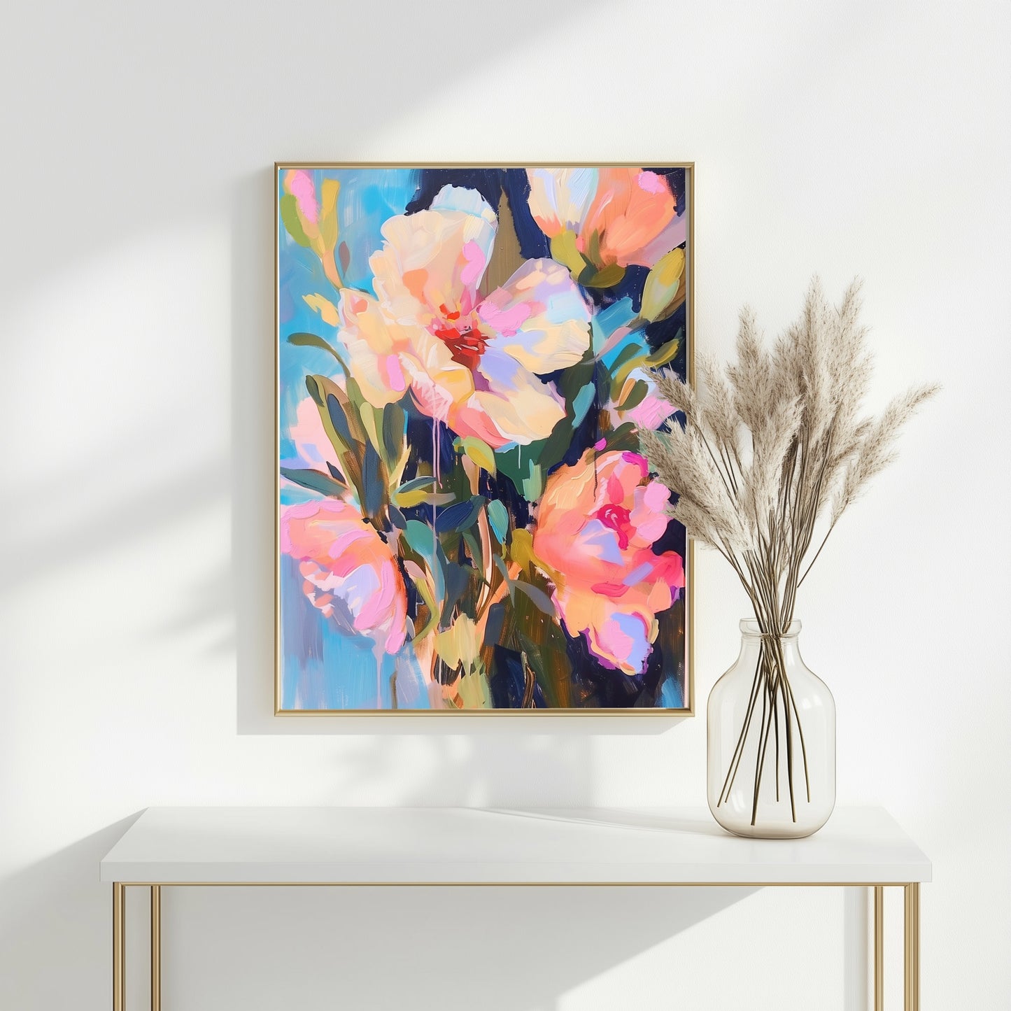She Grew Wildflowers in Her Sleep Art Print