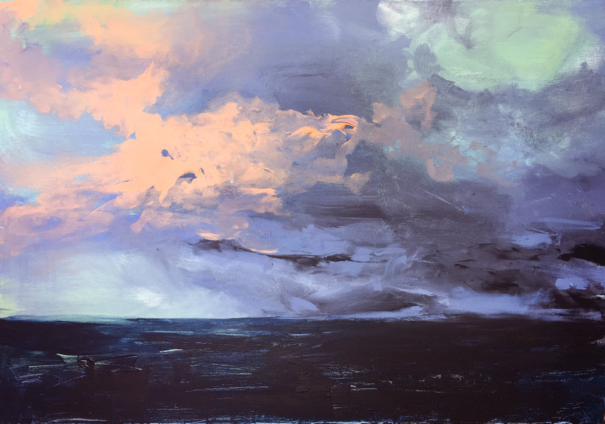 Sail Through the Storm Art Print