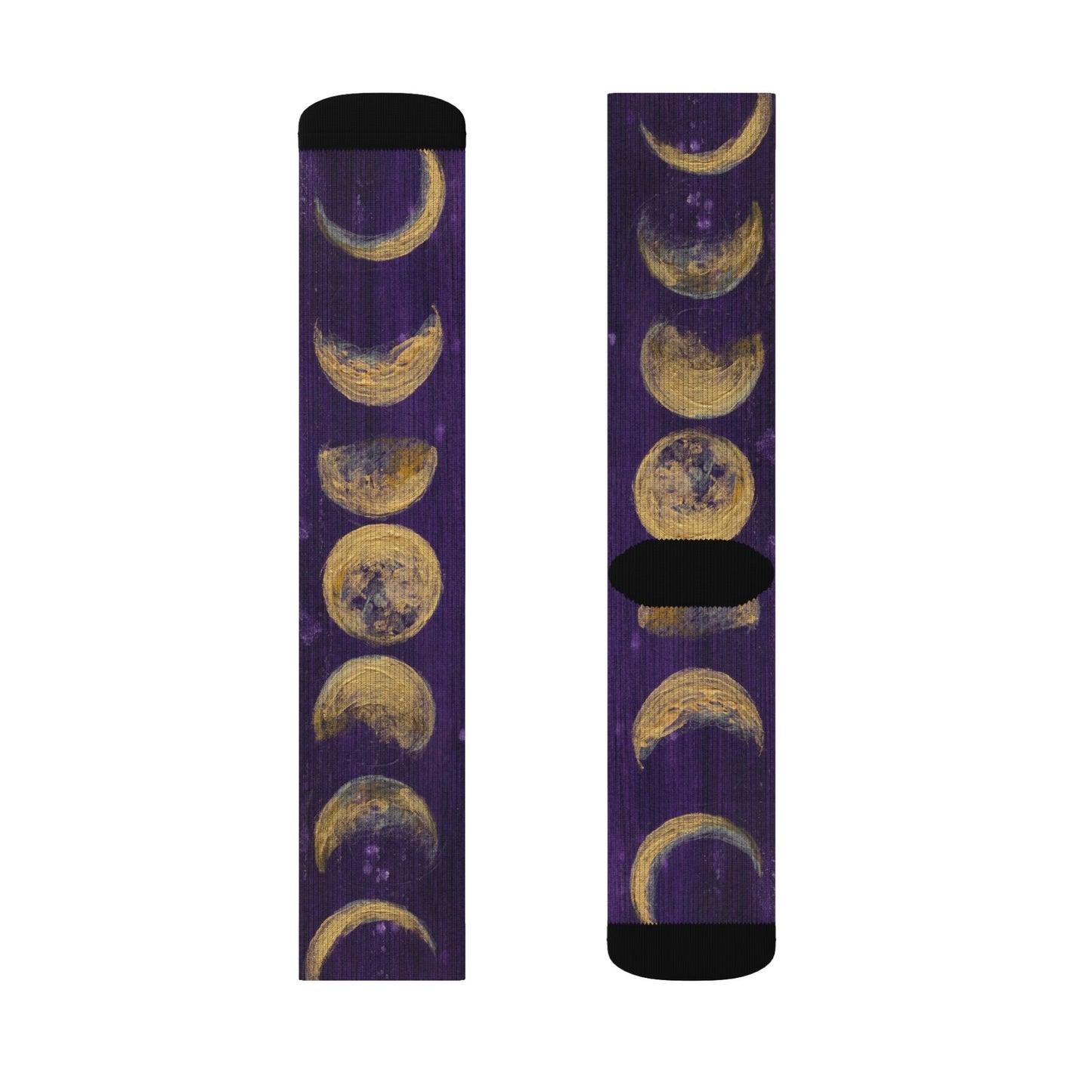 Celestial Pattern Socks - Comfortable, Stylish, Unique Gift for Astrologers, Moon Lovers, Everyday Wear, Crystal Shop, Meditation