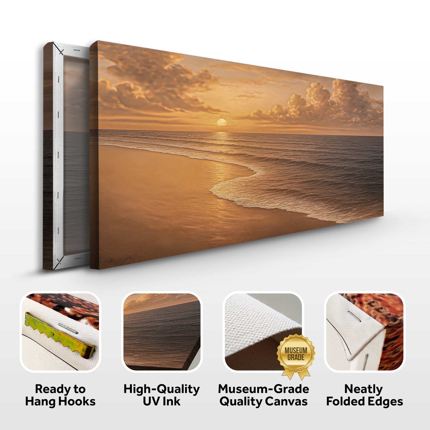 Beach Shoreline Coastal Wall Art VIII