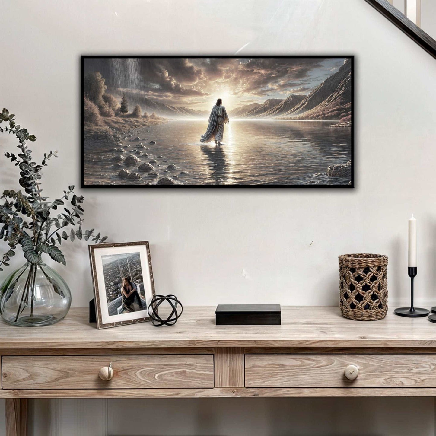 Walking on Water - Faith Wall Art II