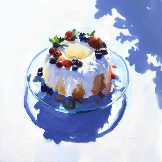 Bundt Cake Study - Original Painting