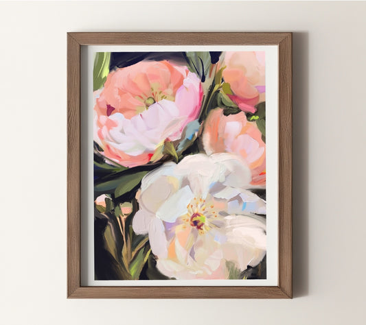 A Soft Blooming - Original Painting
