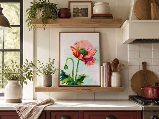 Hope in Bloom Art Print on matte cotton canvas and Canon Pro Luster Paper options