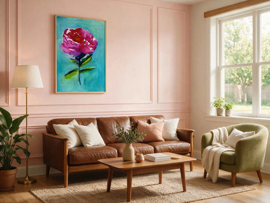 Peony Art Print – Archival Floral Wall Art