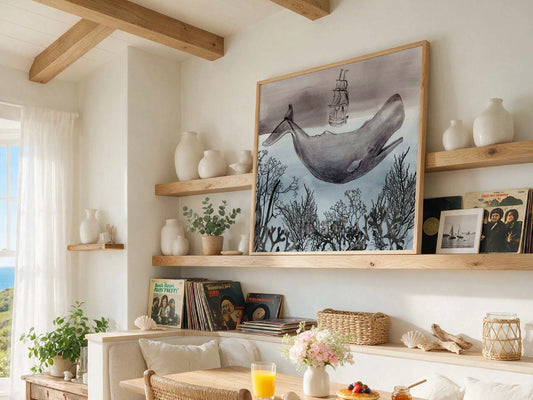 The Sea Art Print – Archival Coastal Wall Art