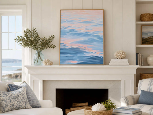 Tranquil Waters Art Print – Calm & Serene Wall Decor
