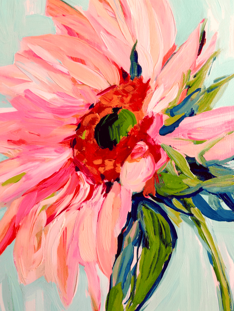 Sunshine Reverie Art Print on matte cotton canvas and Canon Pro Luster Paper options