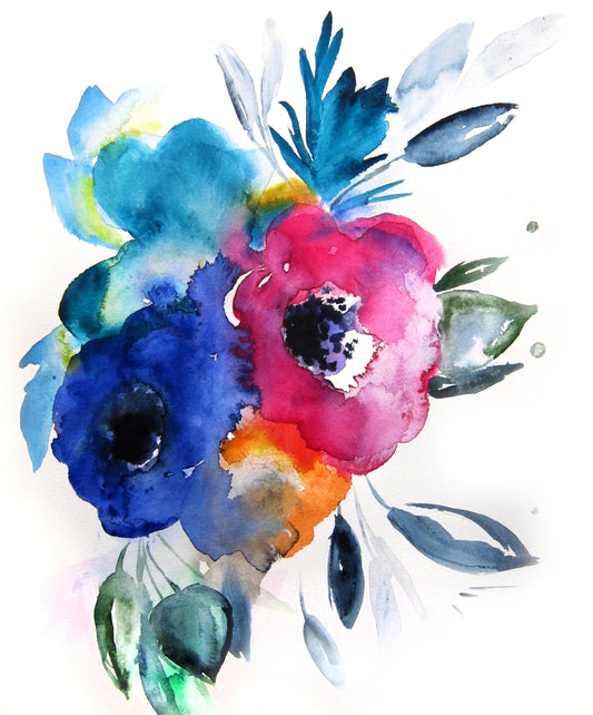 Floral No. 9 Art Print