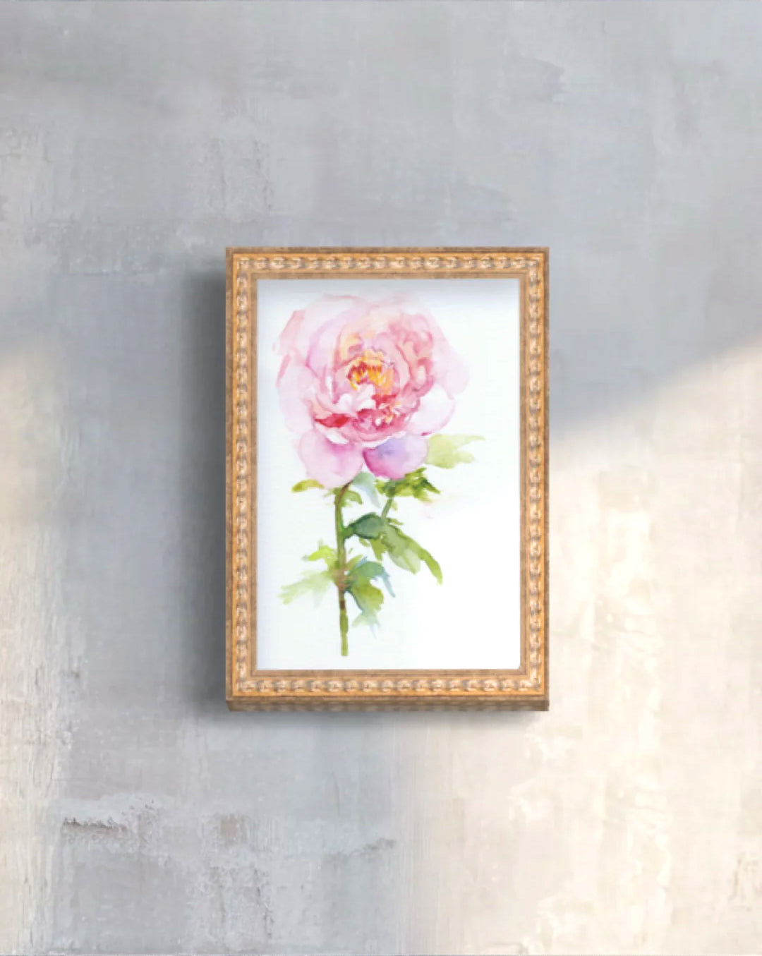 Peony - November Birth Flower Original Painting