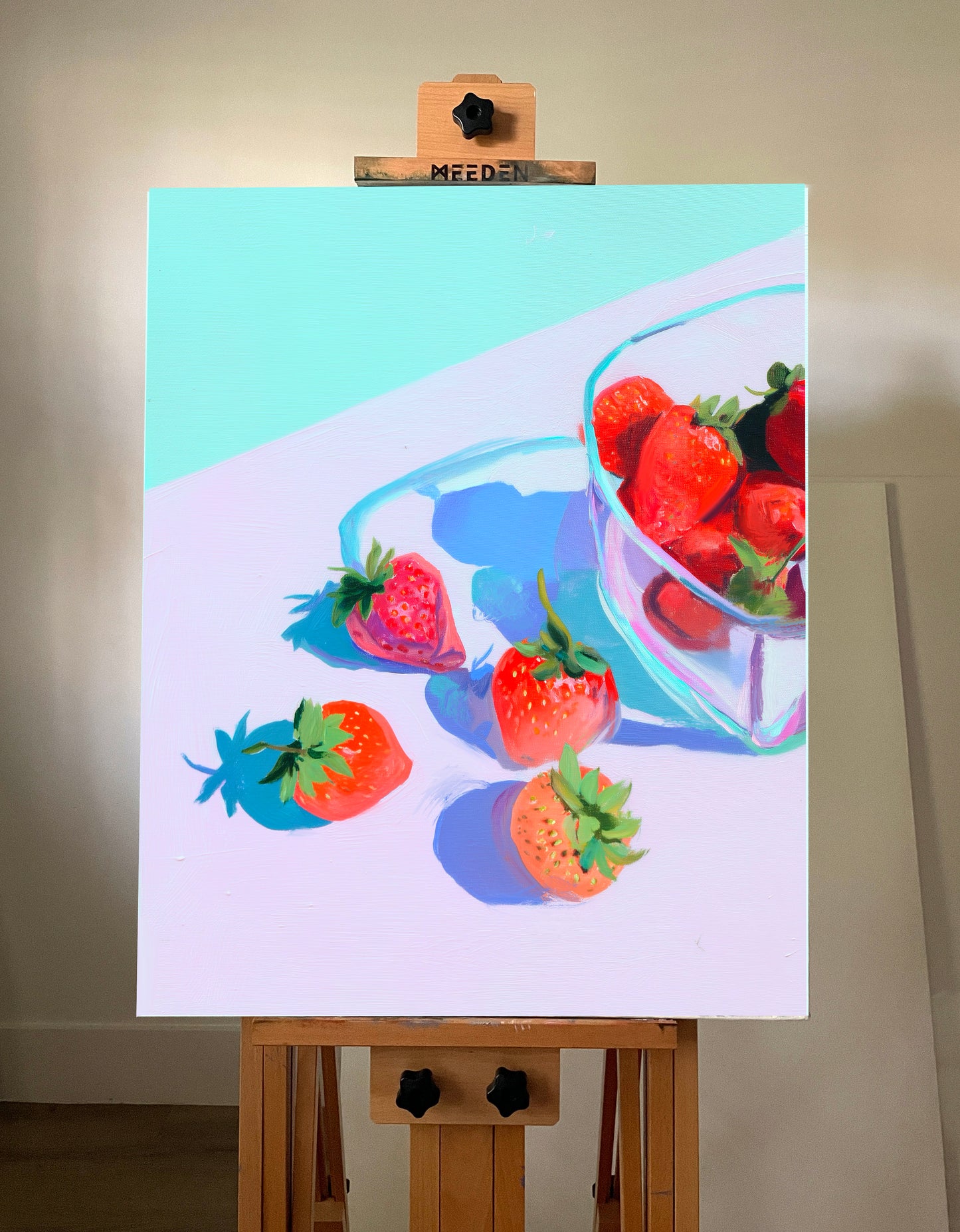 Strawberry Study - Original Painting