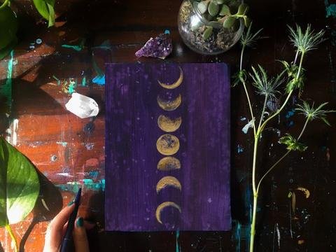Moon Phases Journal